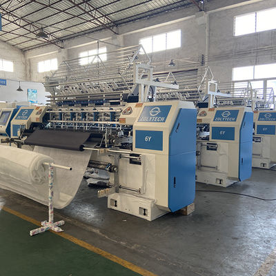 Hot Sale Bed Cover Making Machine Lock Stitch Multineedle Continuous Quillting