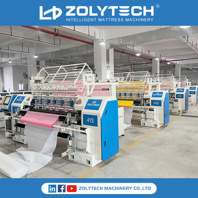 Zolytech의 패브릭 롤링 장치가 있는 기계 퀼트 이불