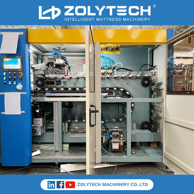 ZOLYTECH 포켓 스프링 권속기 180 PC / 민 전산화된 포켓 스프링 생산 라인 높이 100-250mm