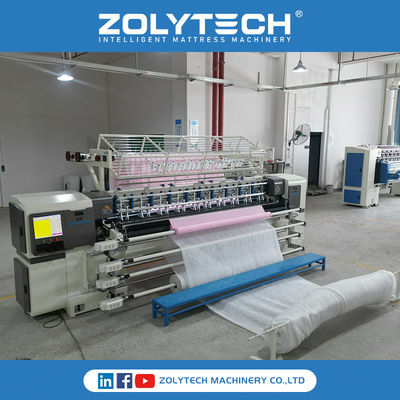 컴퓨터 침대 메신저 구입 ZOLYTECH 매트리스 쿼일팅 머신