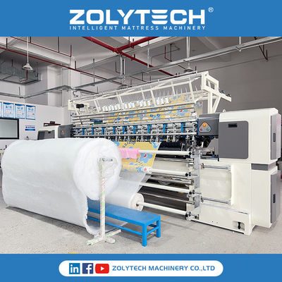 매트리스 퀸팅 머신 ZOLYTECH 산업 옷용 퀸팅 머신