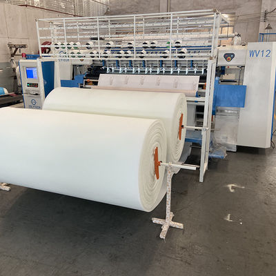 WV12 매트리스 25.4mm 바늘 거리 용 고속 전산화 체인 스티치 멀티 바늘 퀼트 기계