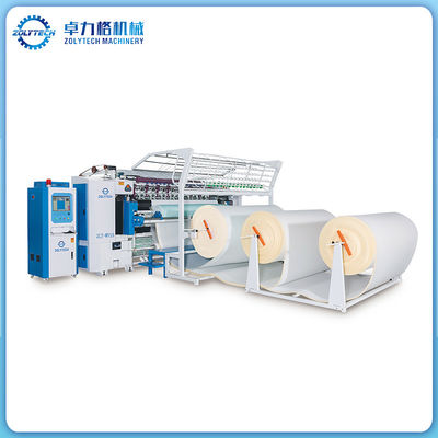 ZOLYTECH 매트레이스 기계 WV15 1500rpm 다발 바늘 쿼일팅 기계 쿼일트용 체인 스티치