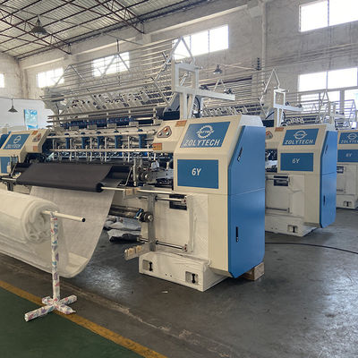 4.5KW Ｘ - 축 운동 304.8 밀리미터 컴컴퓨터이즈드 퀼팅 시스템 자동 매트리스 퀼팅 머신 60-130m/H
