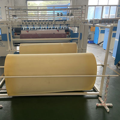 자동 매트리스 퀼트 기계 전산 시스템 80mm 두께 매트리스 테두리 기계 8KW