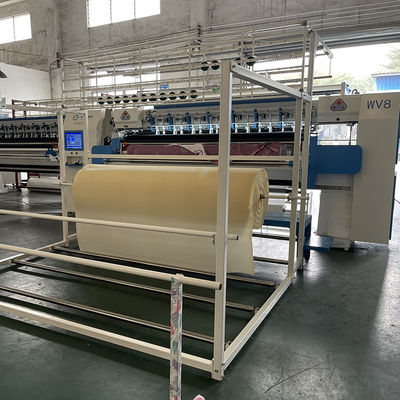 WV8 매트리스 25.4mm 바늘 거리를 위한 고속 전산화된 체인 스티치 매트리스 퀼트 기계